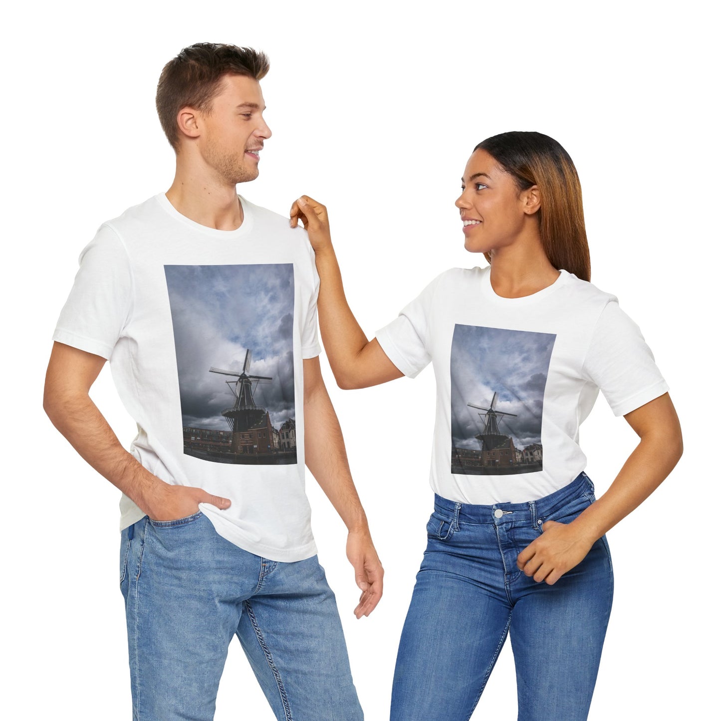 The Haarlem Windmill Unisex Tee | The Atmospheric Collection