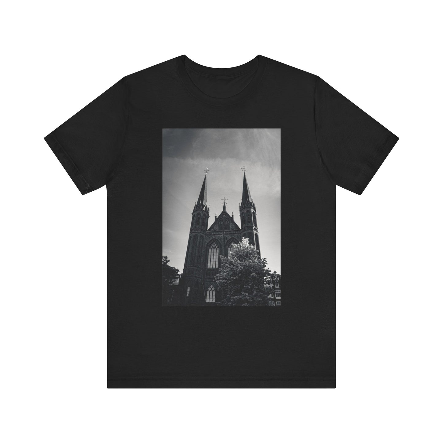 Iconic Form Amsterdam Moody Unisex Tee | The Monochrome Moods Collection