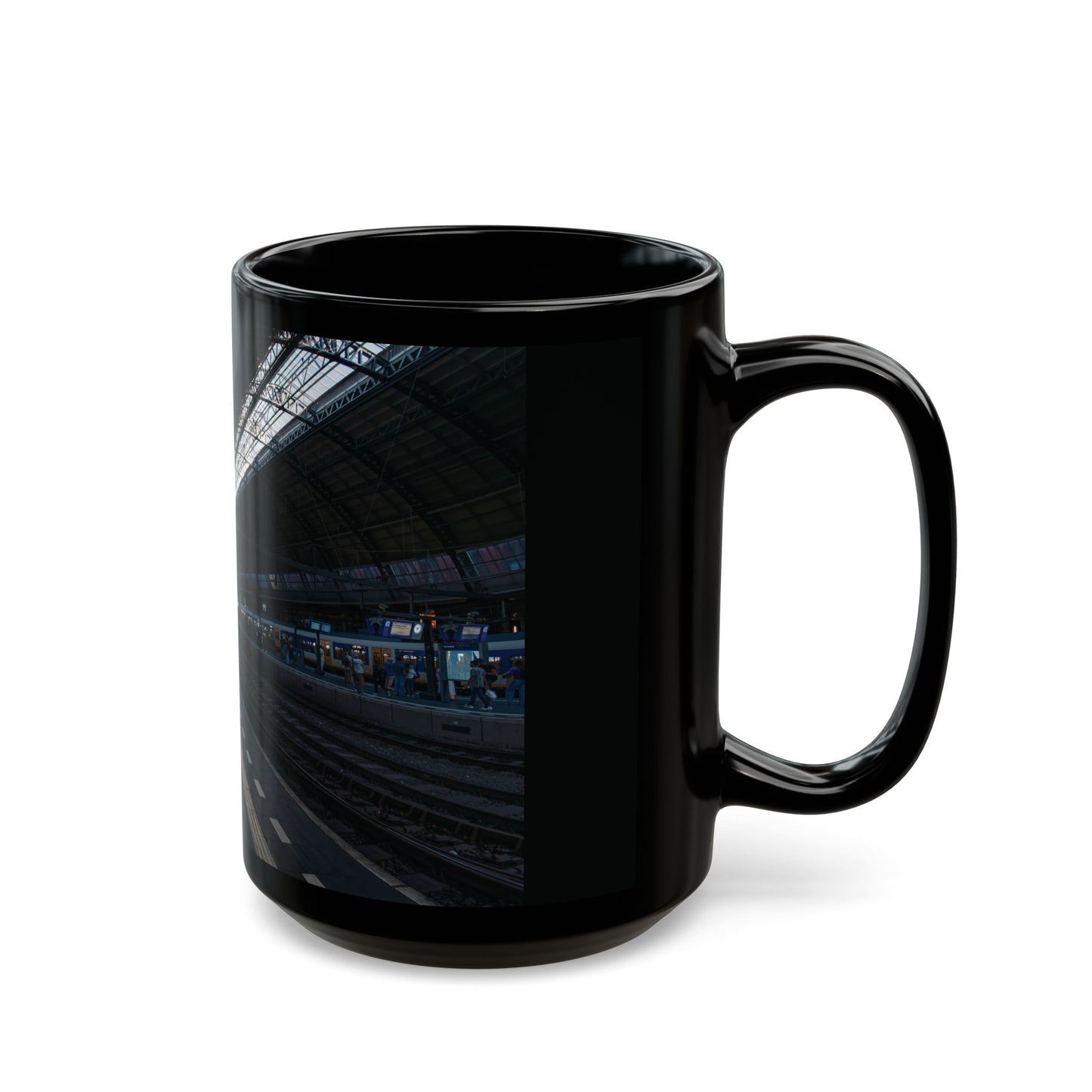 Amsterdam Central | Geometric Azure 11oz 15oz - The StudioTJ Signature Collection