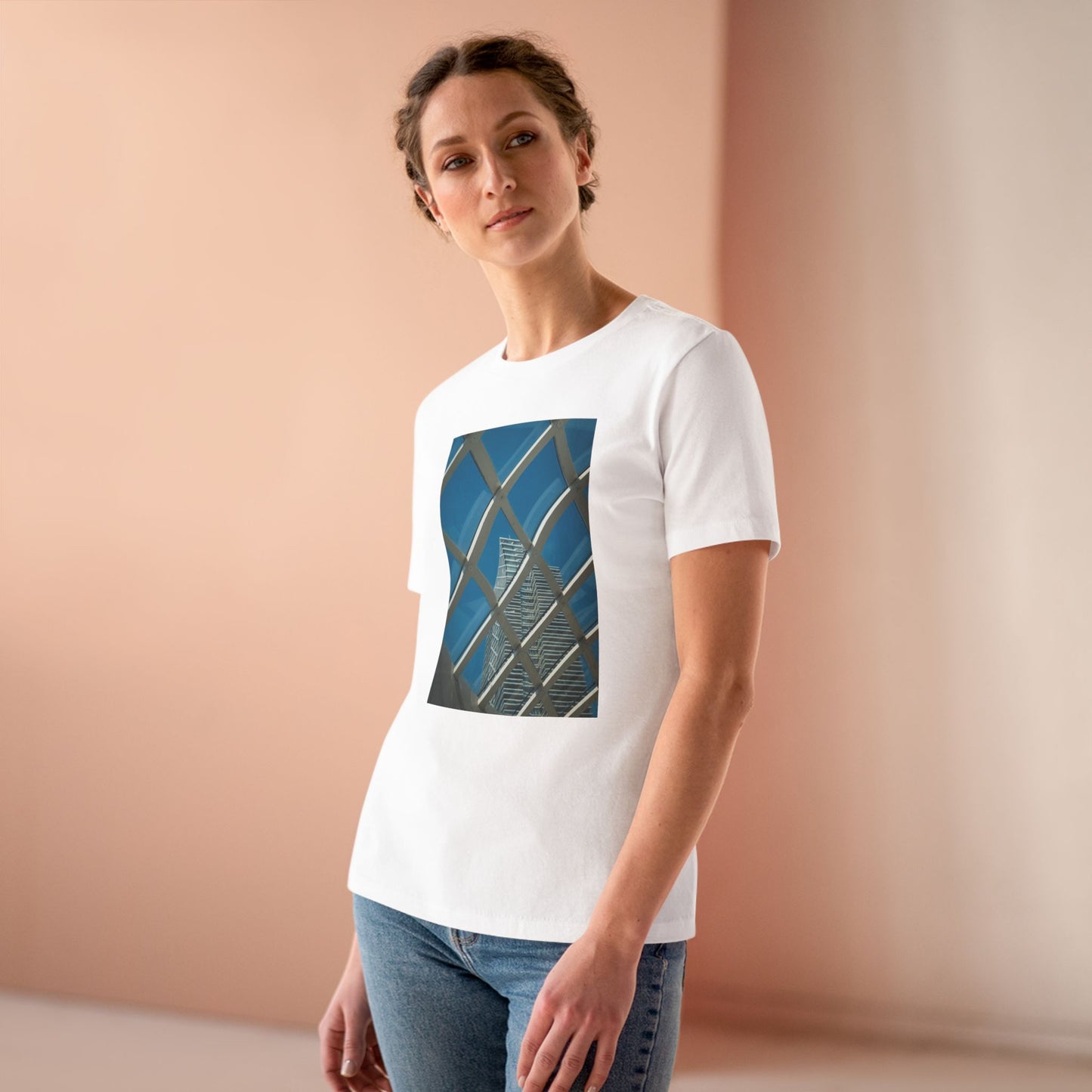 Azure Ascent The Hague Woman's Tee | The StudioTJ Signature Collection