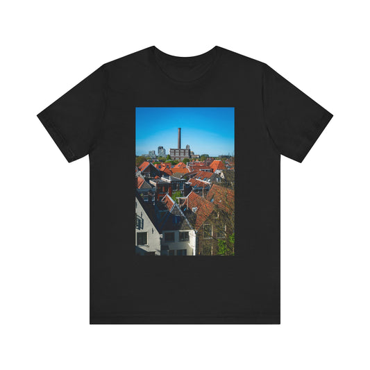 View from the Burcht Leiden Unisex Tee | The StudioTJ Signature Collection
