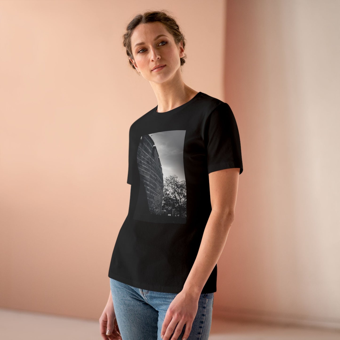 Citadel Angle Leiden Moody Woman's Tee | The Monochrome Moods Collection