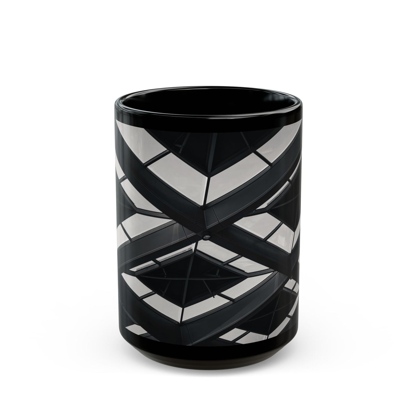 Architectural Form Monochrome The Hague Ceramic Mug 11oz 15oz