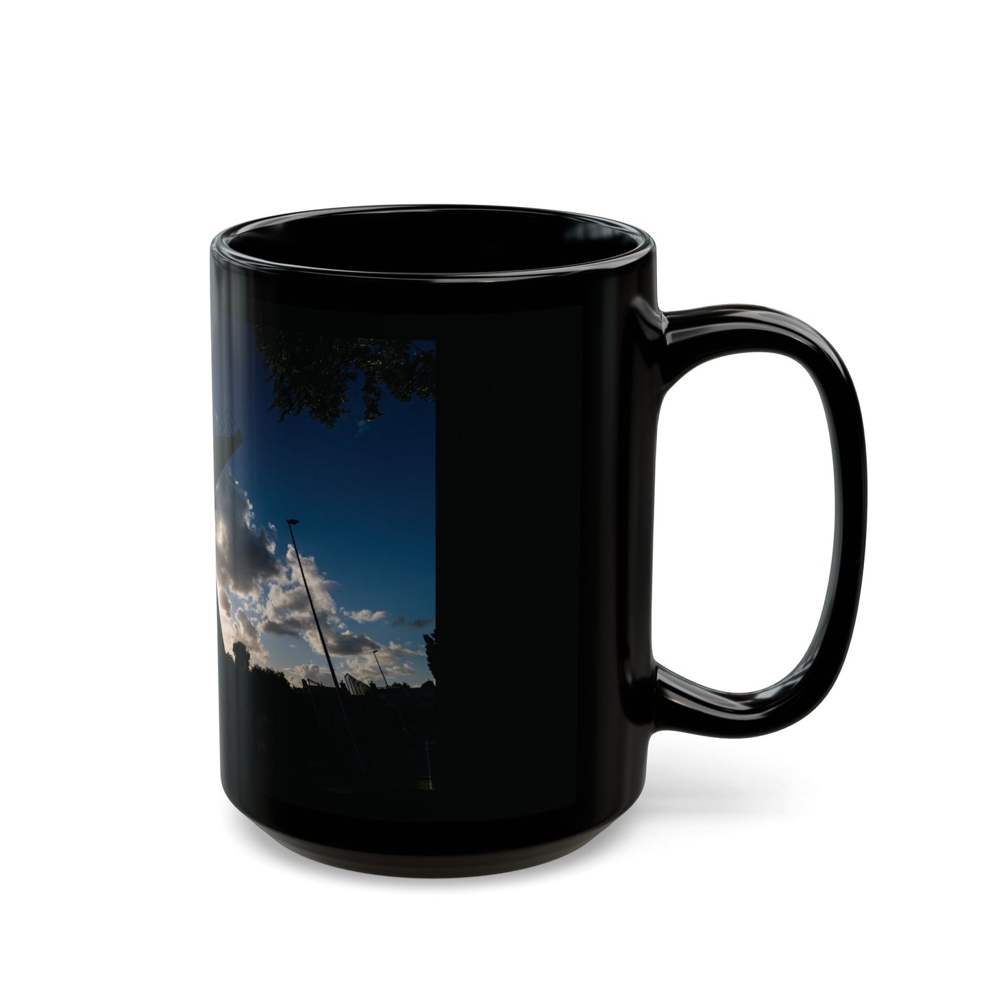 Dramatic Sky Leiden Windmill Ceramic Mug 11oz 15oz