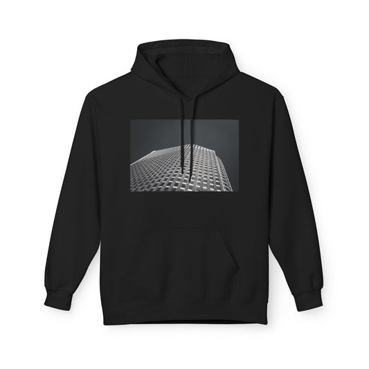 Concrete Scales Monochrome The Hague Fleece Hoodie