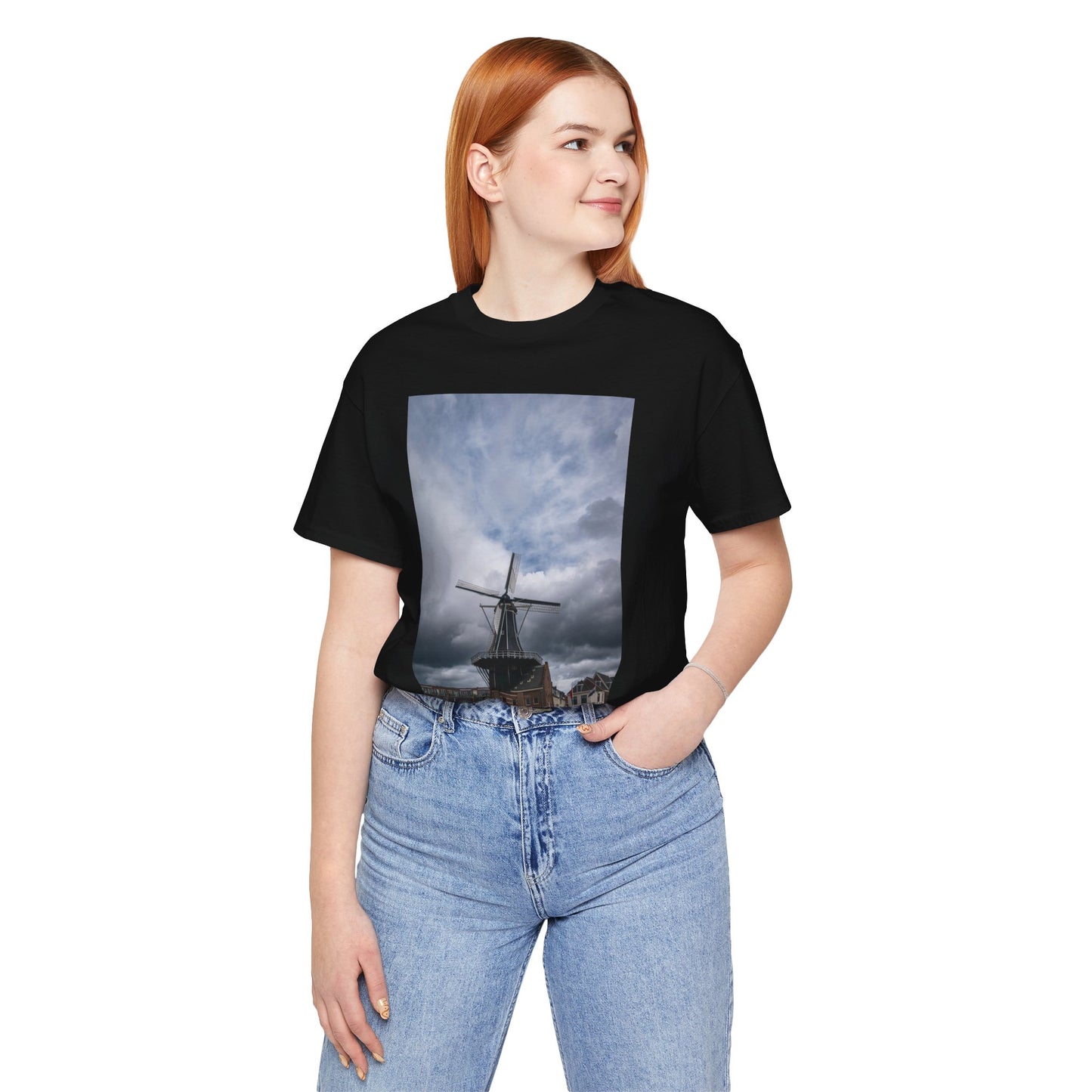The Haarlem Windmill Unisex Tee | The Atmospheric Collection