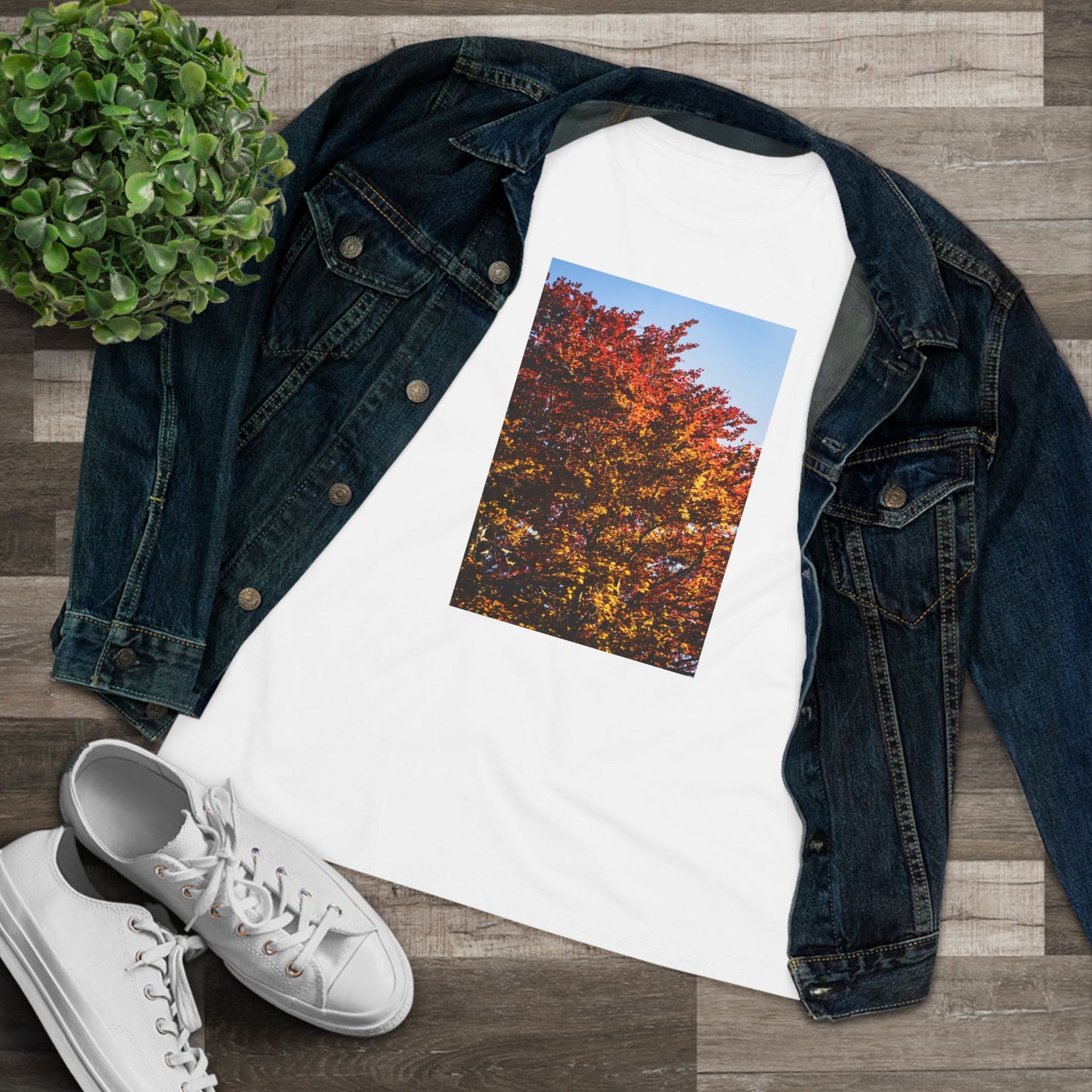 Red & Stone the Burcht Leiden Woman's Tee | The StudioTJ Signature Collection