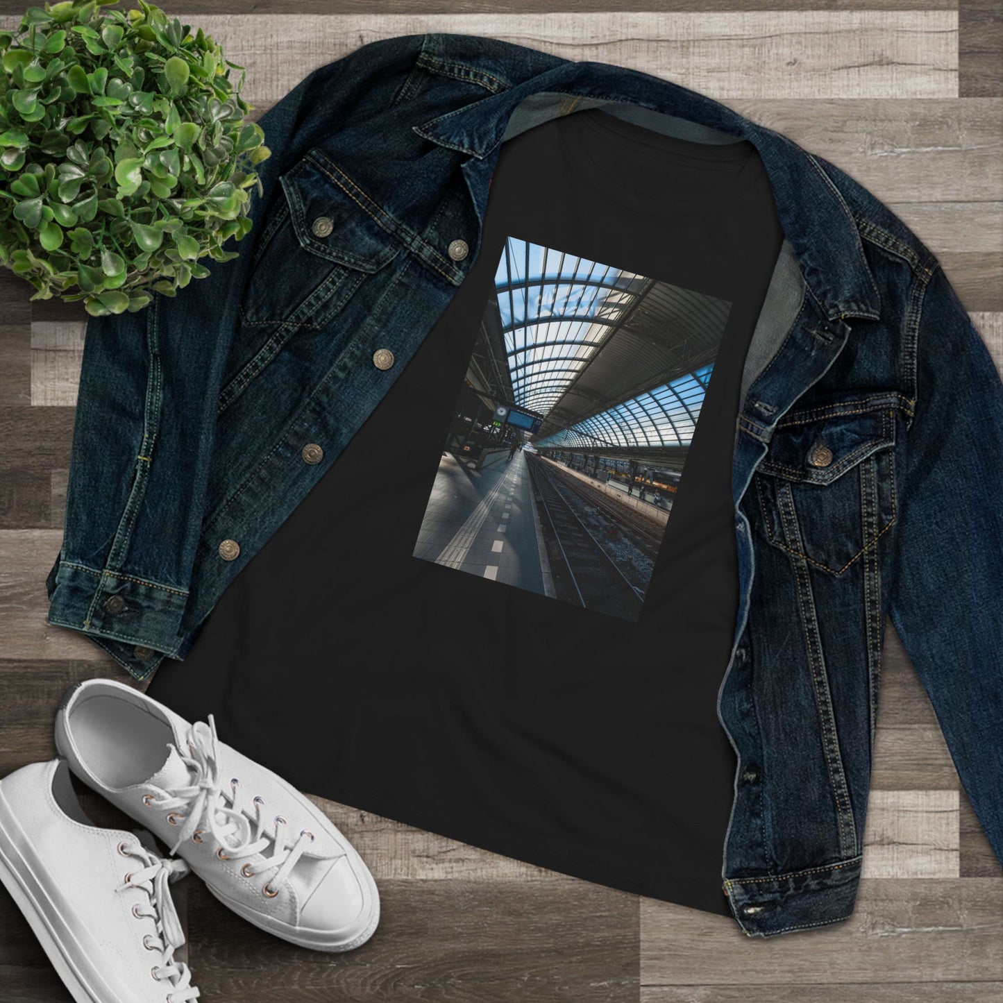 Amsterdam | Skyward Angle Woman's Tee | The StudioTJ Signature Collection