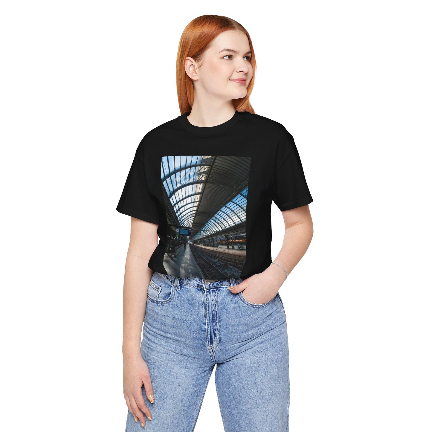 Amsterdam Central | Skyward Angle Unisex Tee | The StudioTJ Signature Collection