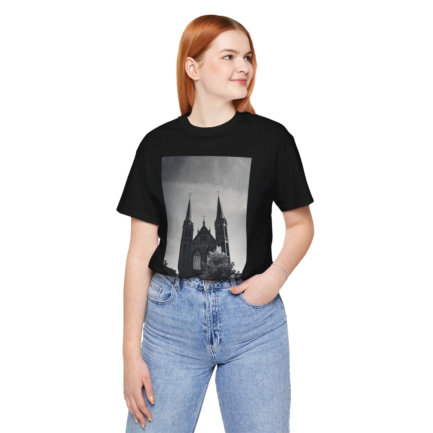 Iconic Form Amsterdam Moody Unisex Tee | The Monochrome Moods Collection