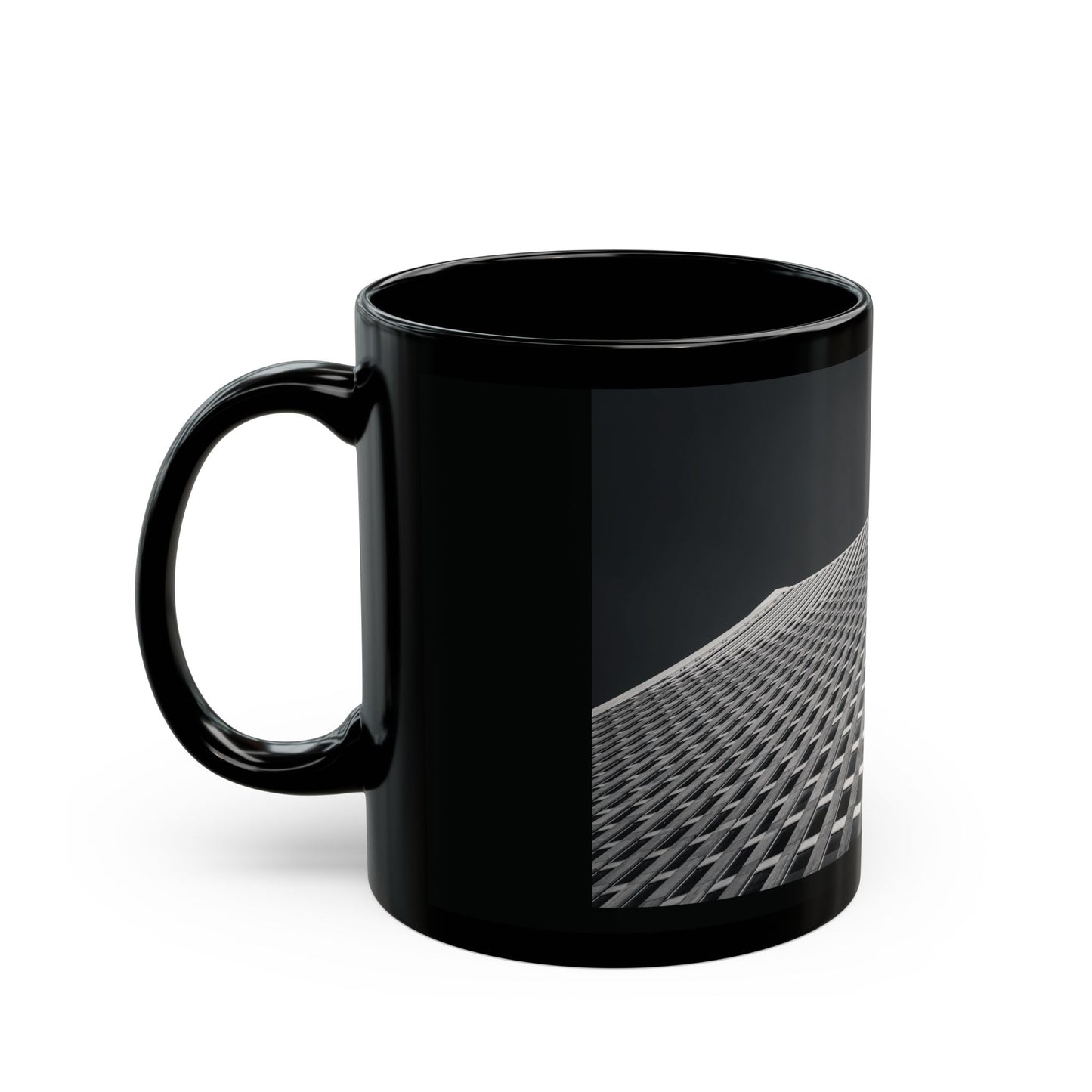 Concrete Scales Monochrome The Hague Ceramic Mug 11oz 15oz