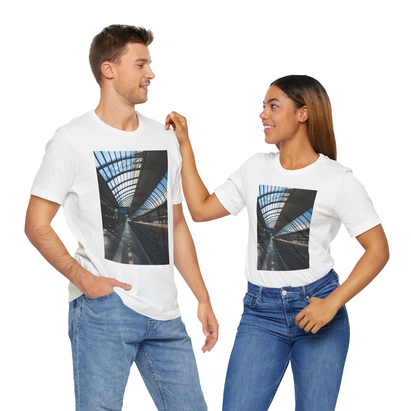 Amsterdam Central | Skyward Angle Unisex Tee | The StudioTJ Signature Collection