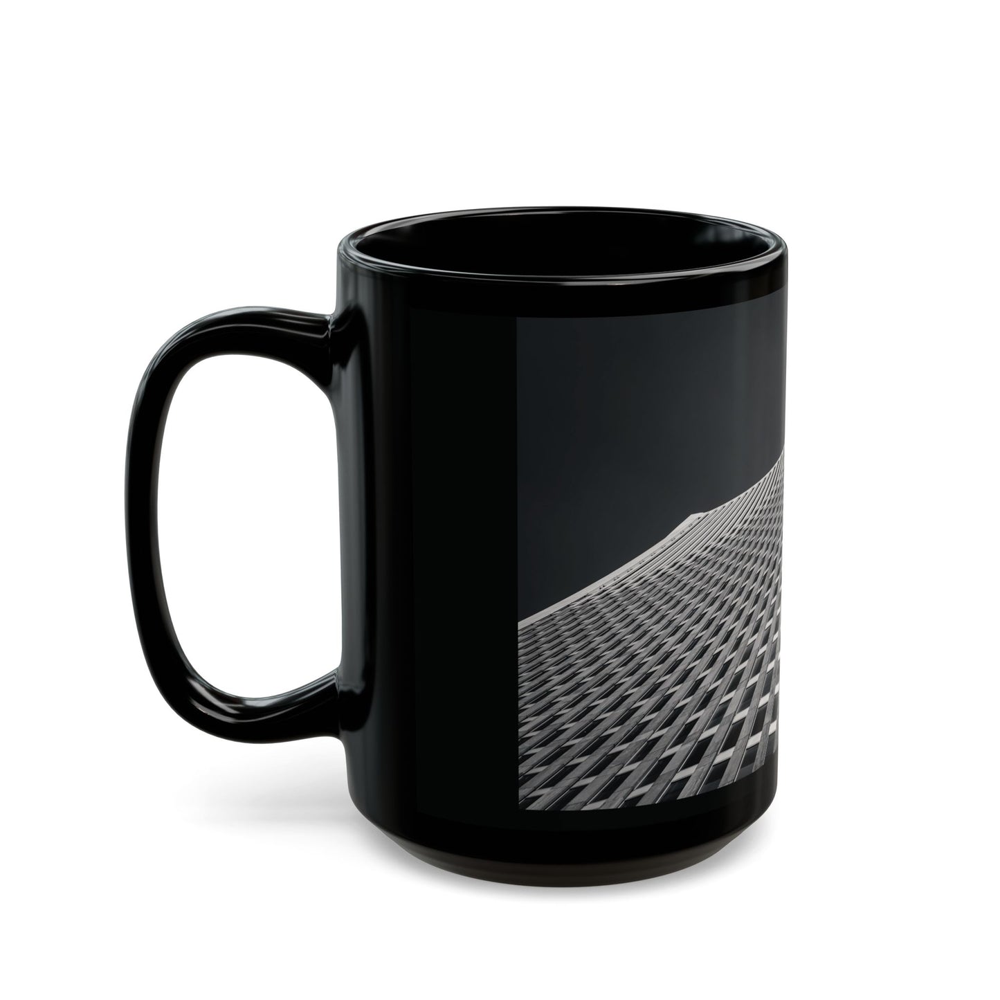 Concrete Scales Monochrome The Hague Ceramic Mug 11oz 15oz