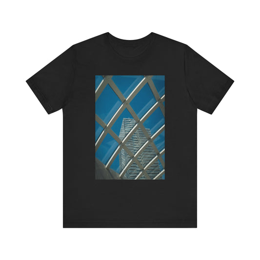 Azure Ascent The Hague Unisex Tee | The StudioTJ Signature Collection