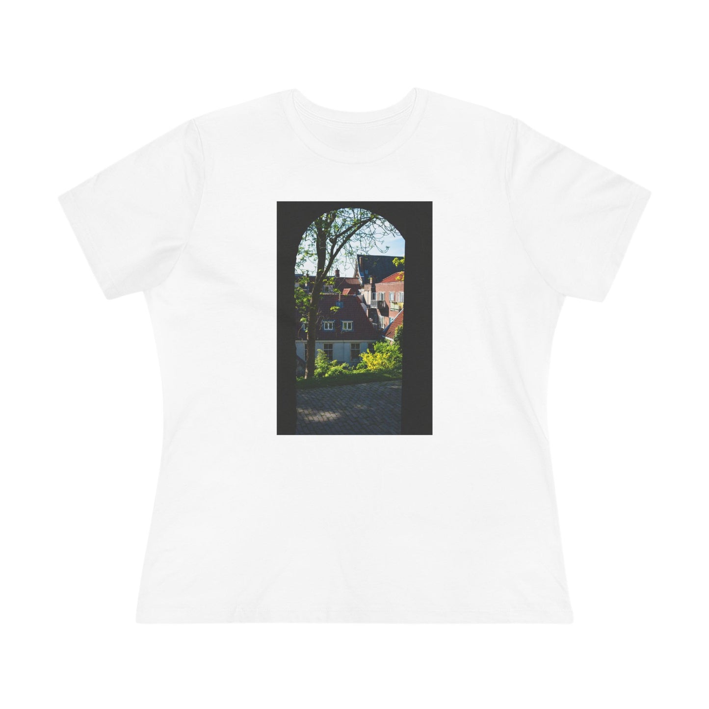 Framed by Stone the Burcht Leiden Woman's Tee | The StudioTJ Signature Collection