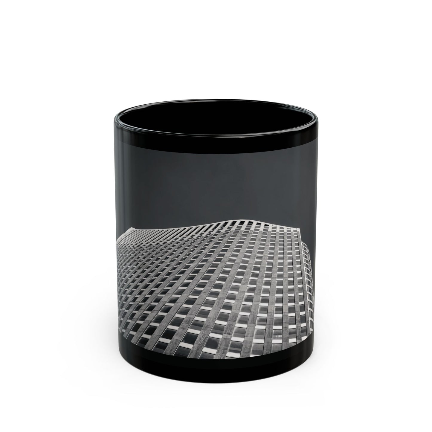 Concrete Scales Monochrome The Hague Ceramic Mug 11oz 15oz