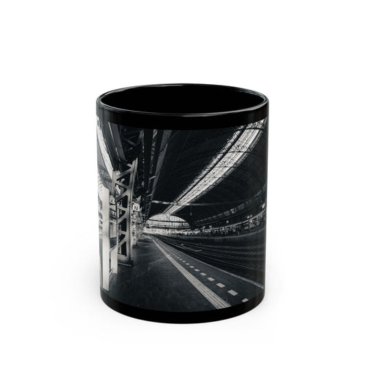 Amsterdam Central | Architectural Form Monochrome Ceramic Mug 11oz 15oz