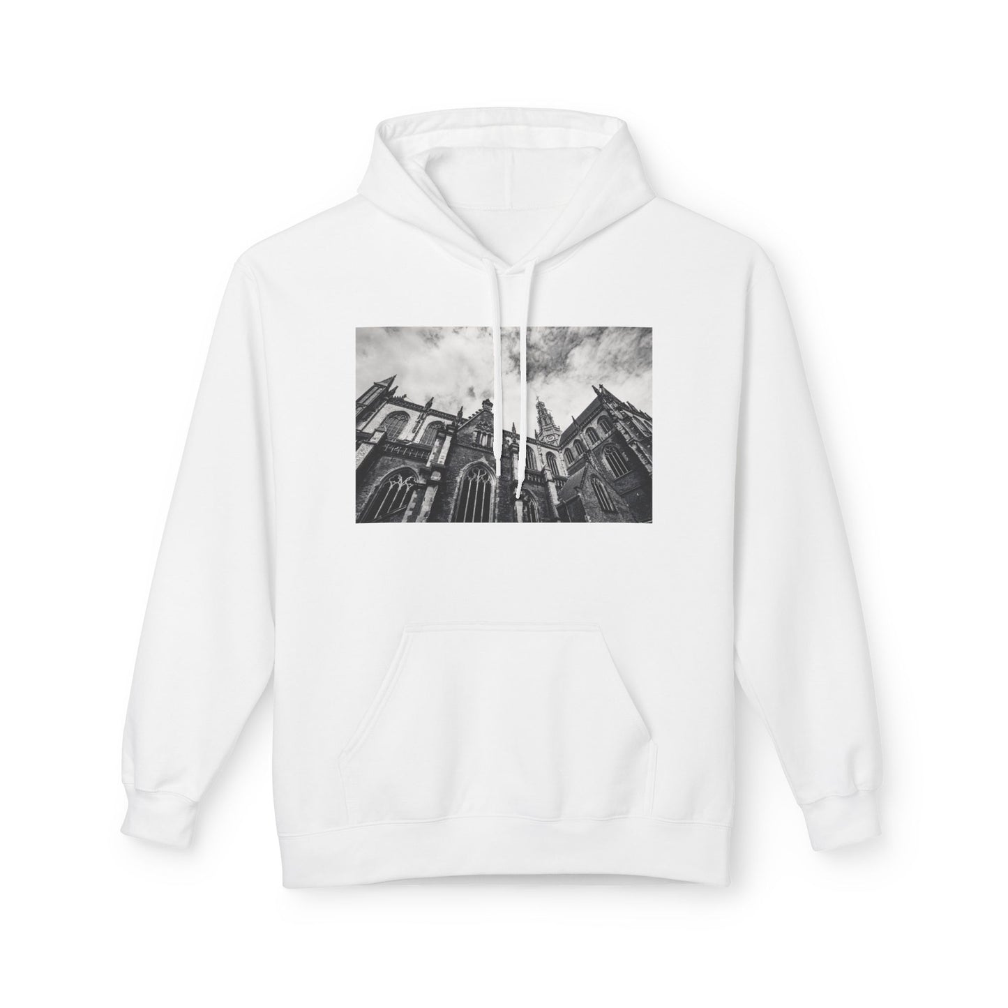 Cathedral Form Monochrome Haarlem Fleece Hoodie