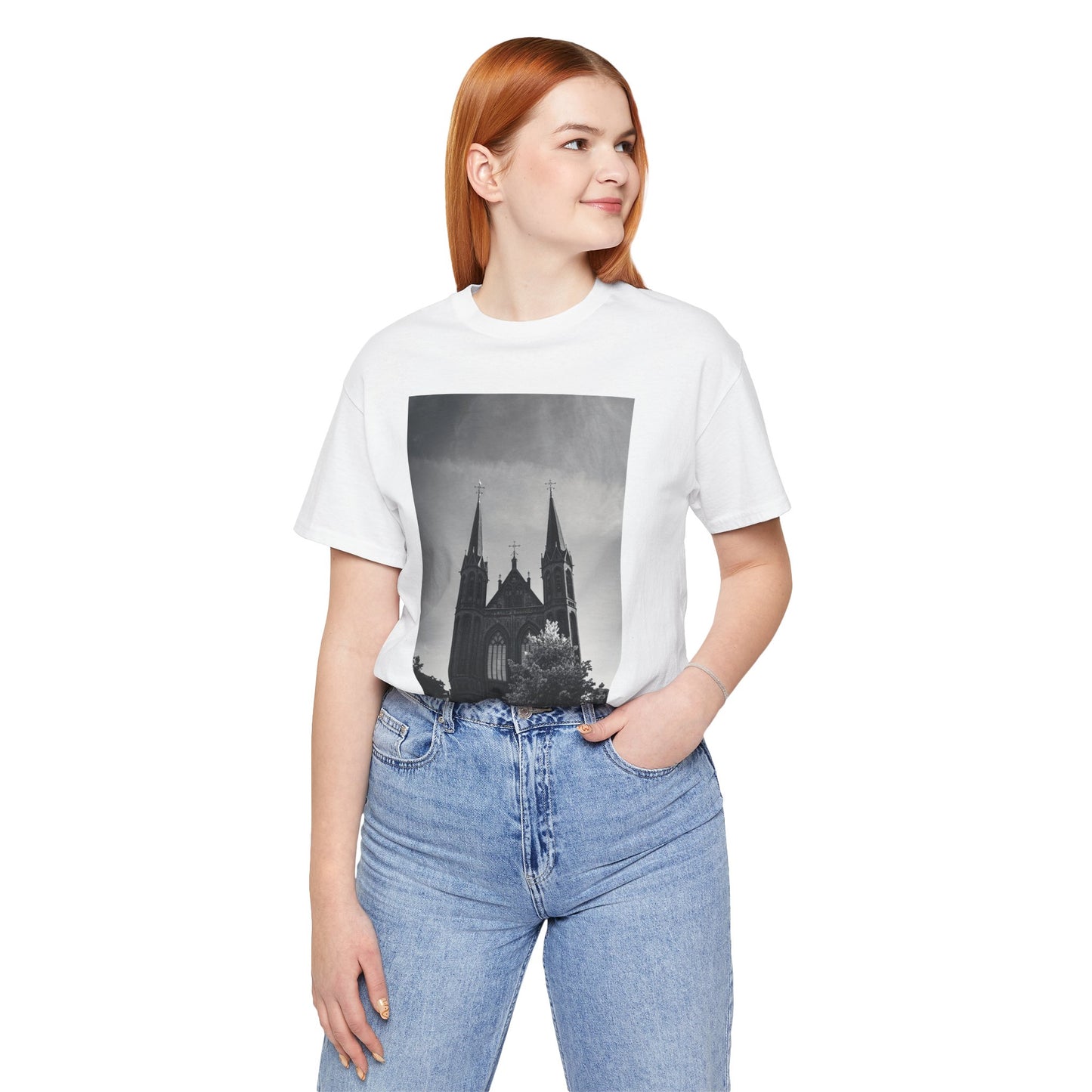 Iconic Form Amsterdam Moody Unisex Tee | The Monochrome Moods Collection