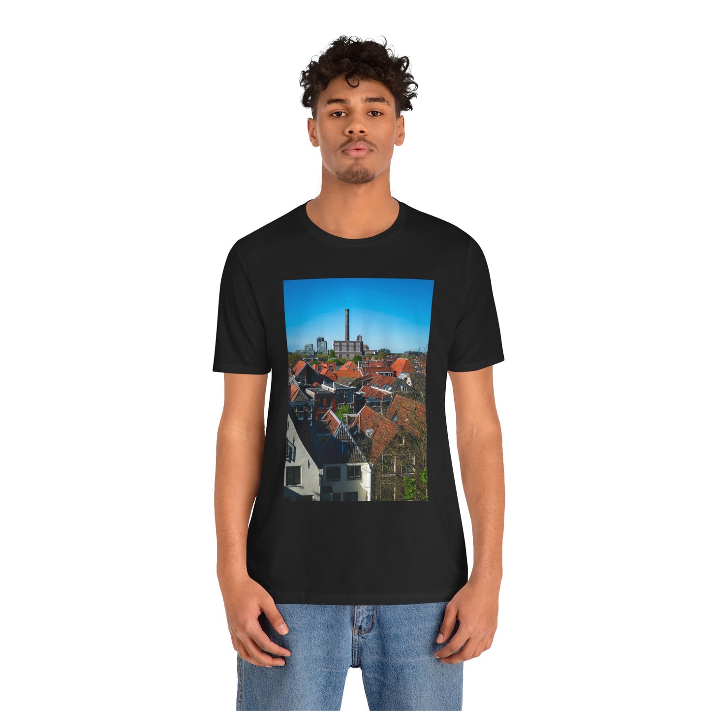 View from the Burcht Leiden Unisex Tee | The StudioTJ Signature Collection