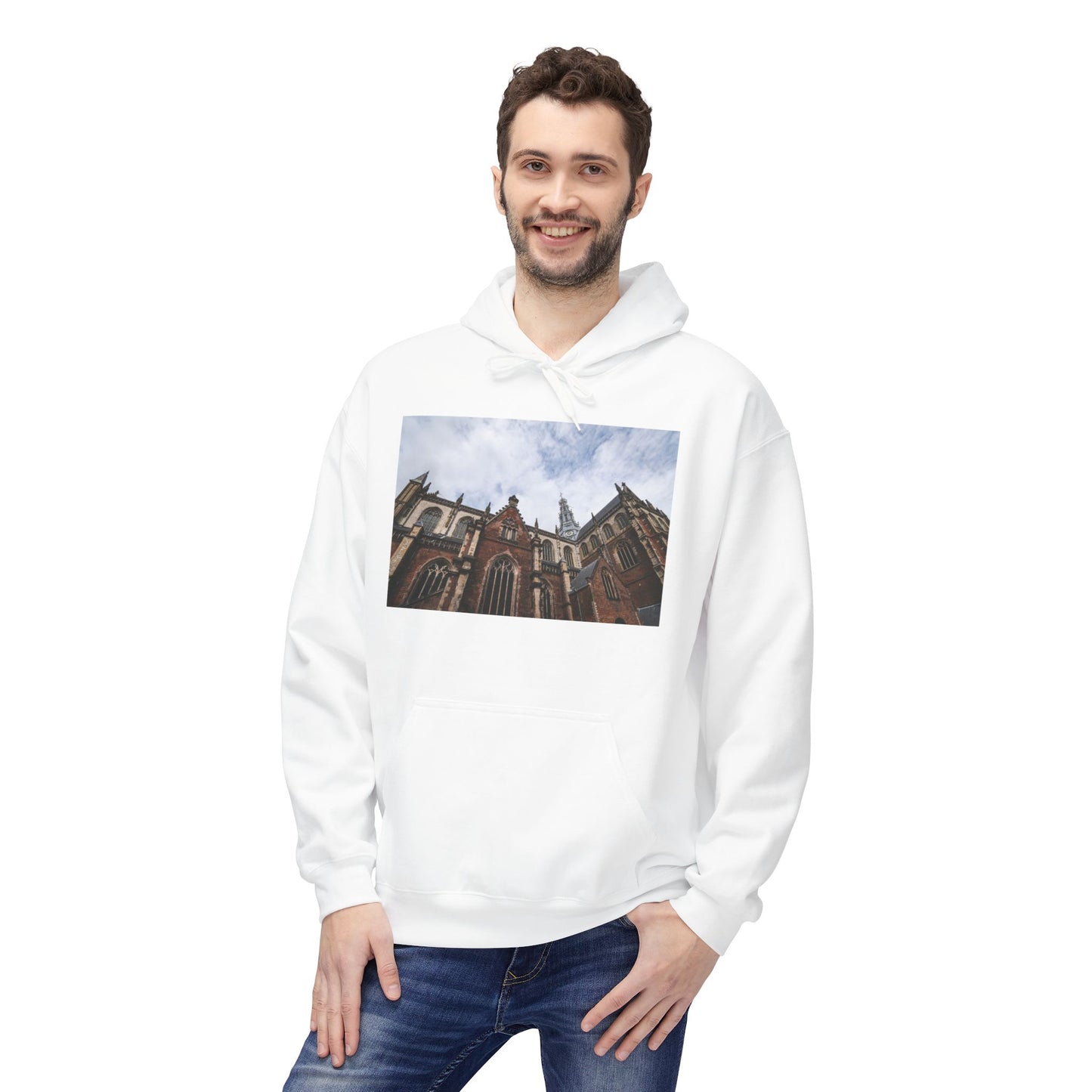 Gothic Ascent Dramatic Haarlem Fleece Hoodie