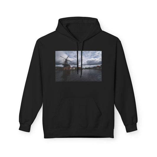 The Haarlem Windmill Atmospheric Fleece Hoodie