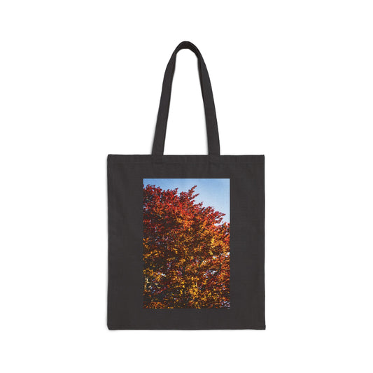 Red & Stone Burcht Leiden Cotton Canvas Tote Bag with Artistic Photographic Print
