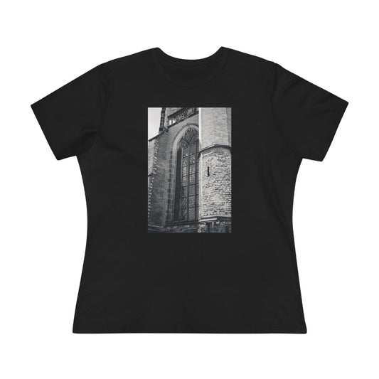 Gothic Planes Leiden Moody Woman's Tee | The Monochrome Moods Collection