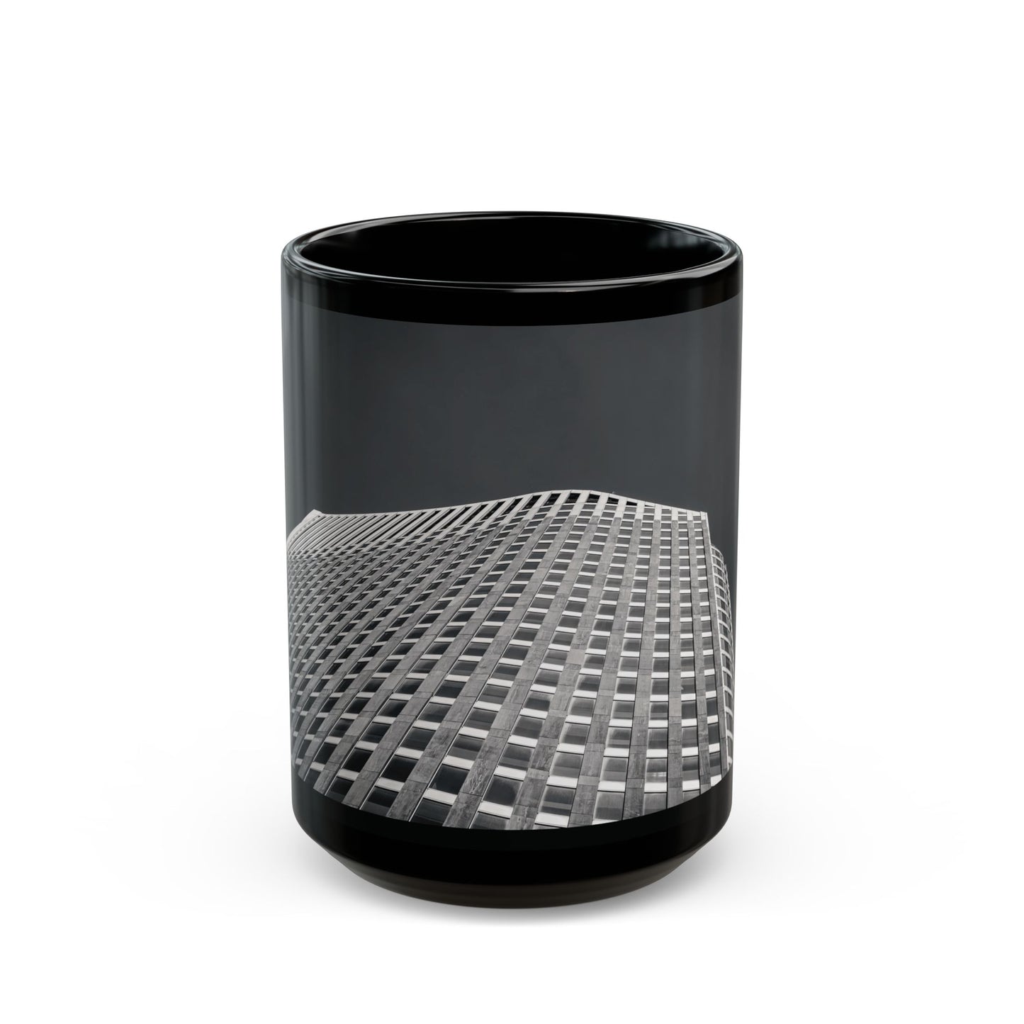 Concrete Scales Monochrome The Hague Ceramic Mug 11oz 15oz