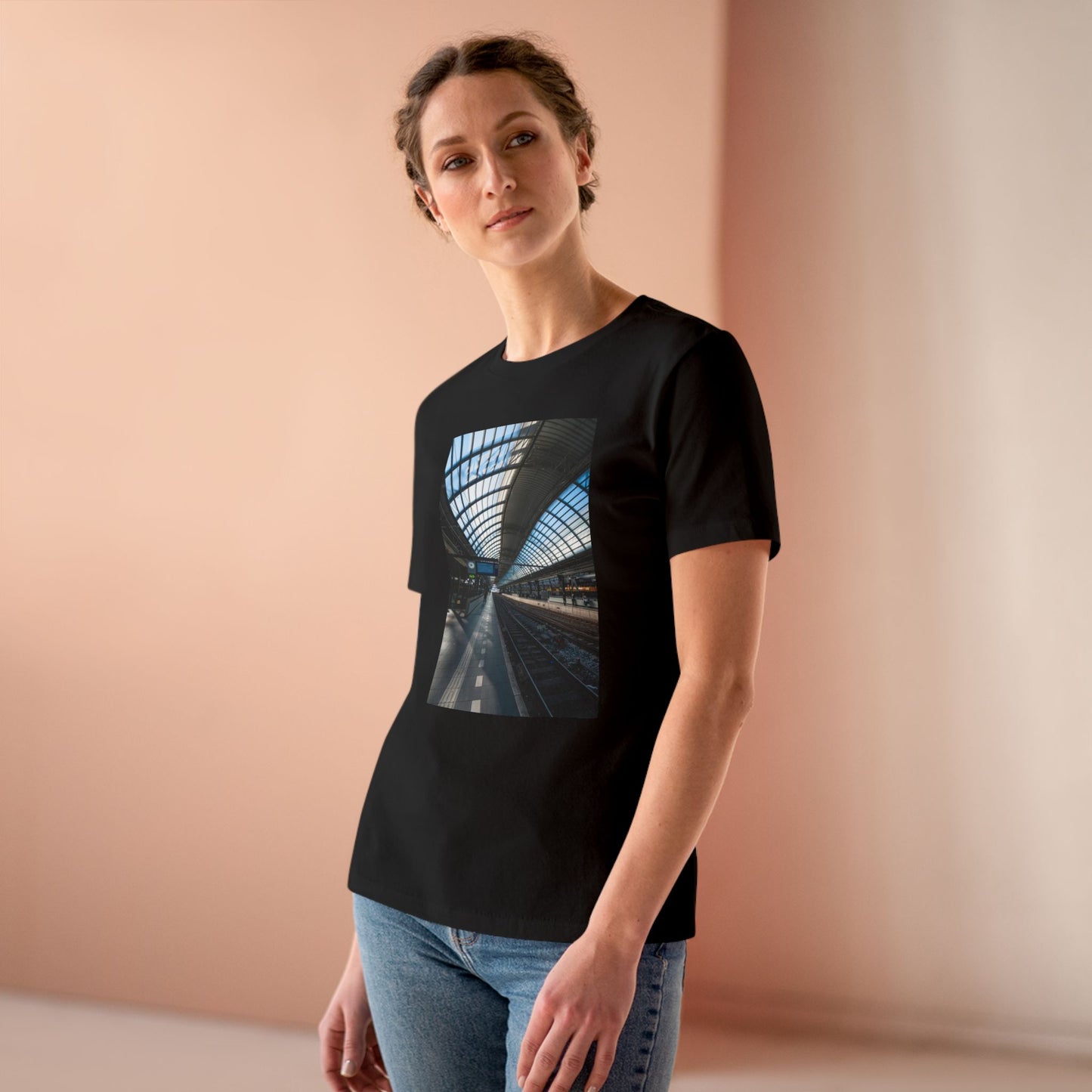 Amsterdam | Skyward Angle Woman's Tee | The StudioTJ Signature Collection