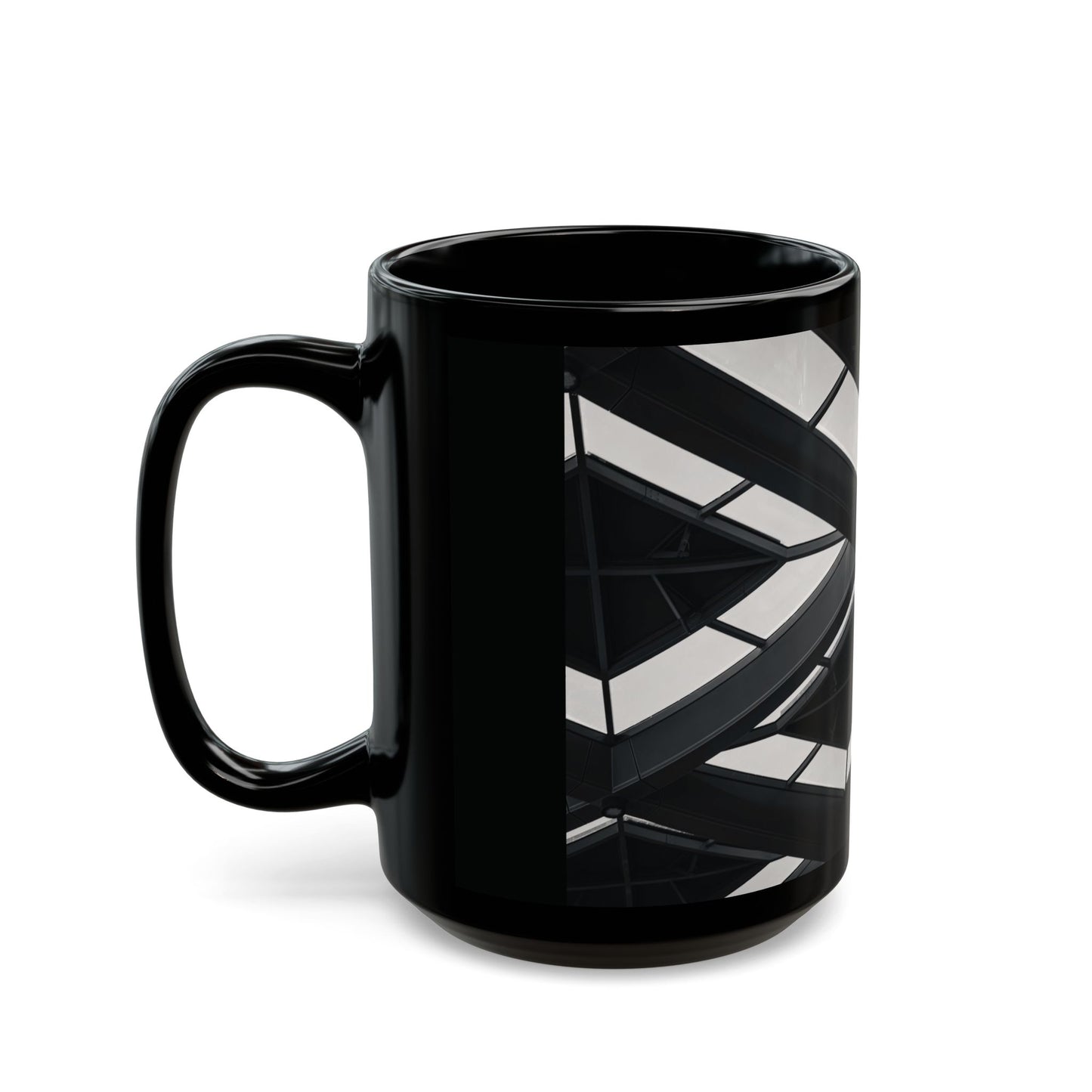 Architectural Form Monochrome The Hague Ceramic Mug 11oz 15oz