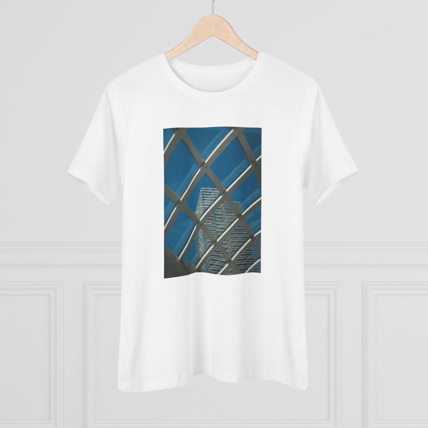Azure Ascent The Hague Woman's Tee | The StudioTJ Signature Collection
