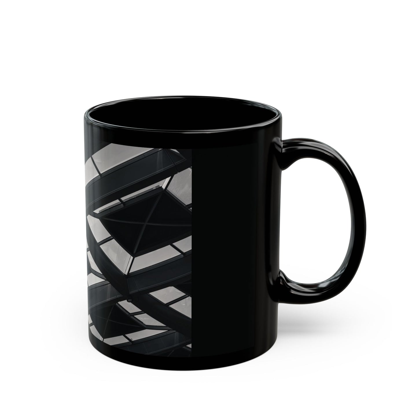 Architectural Form Monochrome The Hague Ceramic Mug 11oz 15oz