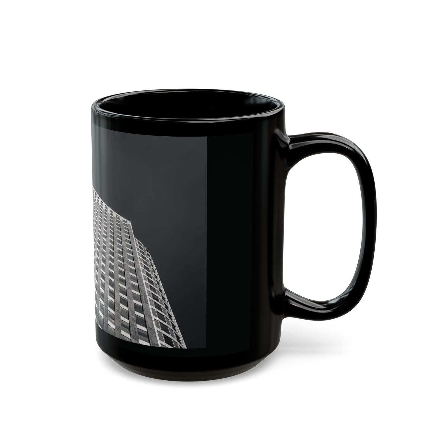 Concrete Scales Monochrome The Hague Ceramic Mug 11oz 15oz