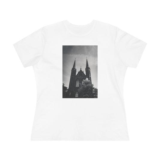 Iconic Form Amsterdam Moody Woman's Tee | The Monochrome Moods Collection